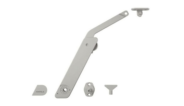 Tay nâng Hafele Free Flap H1.5 B xám trái 372.39.611 - Ánh Ban Mai ...